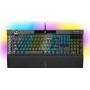 Corsair K100 RGB Optical Gaming Μηχανικό Πληκτρολόγιο με Corsair OPX διακόπτες και RGB φωτισμό (Αγγλικό US)