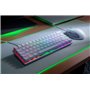 Razer Huntsman Mini Gaming Μηχανικό Πληκτρολόγιο 60% με Razer Clicky διακόπτες και RGB φωτισμό (Αγγλικό US) Λευκό