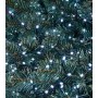240 Χριστουγεννιάτικα Λαμπάκια LED Ψυχρό Λευκό 11.95μ σε Σειρά με Πράσινο Καλώδιο και Προγράμματα EurolampΚωδικός: 600-11530 
