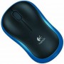 Logitech M185 Ασύρματο Mini Ποντίκι Μπλε