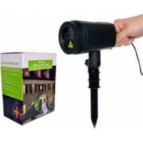 Αδιάβροχος Χριστουγεννιάτικος Προβολέας LED Red &amp Green Dots 672021