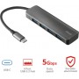 Trust Halyx USB 3.2 Hub 4 Θυρών με σύνδεση USB-CΚωδικός: 23328 