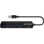 NOD Metal Hub 4.3 USB 3.0 Hub 4 Θυρών με σύνδεση USB-AΚωδικός: 141-0109 