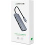 Ugreen CM219 USB 3.0 Hub 5 Θυρών με σύνδεση USB-C ΓκριΚωδικός: 70336 