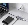 Ugreen CM219 USB 3.0 Hub 5 Θυρών με σύνδεση USB-C ΓκριΚωδικός: 70336 