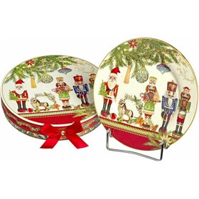 JK Home Decoration Πιάτα Πορσελάνη 2τμχ. Για Κεικ JK Home Decoration Πιάτα Πορσελάνη 2τμχ. Για Κεικ