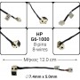 Βύσμα Τροφοδοσίας με Καλώδιο για HP g6-1000