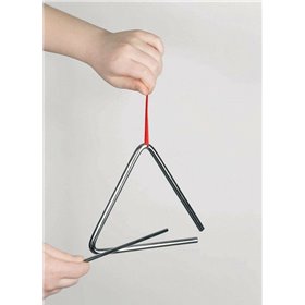 Papercraft Τρίγωνο για Κάλαντα 14cm Papercraft Τρίγωνο για Κάλαντα 14cm