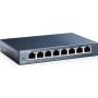 TP-LINK TL-SG108 v2 Unmanaged L2 Switch με 8 Θύρες Gigabit (1Gbps) Ethernet