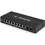 Ubiquiti EdgeSwitch 10XP Managed L2 Switch με 8 Θύρες Gigabit (1Gbps) Ethernet και 2 SFP Θύρες