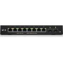 Ubiquiti EdgeSwitch 10XP Managed L2 Switch με 8 Θύρες Gigabit (1Gbps) Ethernet και 2 SFP Θύρες