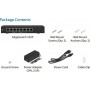 Ubiquiti EdgeSwitch 10XP Managed L2 Switch με 8 Θύρες Gigabit (1Gbps) Ethernet και 2 SFP Θύρες