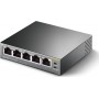 TP-LINK TL-SF1005P v1 Unmanaged L2 PoE Switch με 5 Θύρες Ethernet