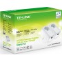 TP-LINK TL-PA4010P KIT v4 Powerline Διπλό για Ενσύρματη Σύνδεση με Passthrough Πρίζα και Θύρα Ethernet