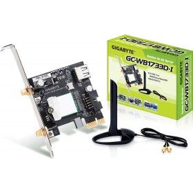 Gigabyte WB1733D-I (rev. 1.0) Ασύρματη Κάρτα Δικτύου Wi‑Fi 5 (1733Mbps) PCI-e Gigabyte WB1733D-I (rev. 1.0) Ασύρματη Κάρτα Δικτύου Wi‑Fi 5 (1733Mbps) PCI-e