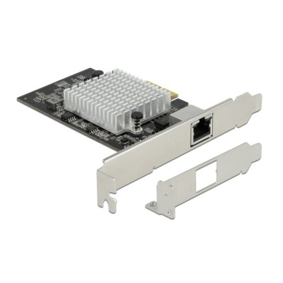 DeLock Ενσύρματη Κάρτα Δικτύου Gigabit (10Gbps) Ethernet PCI-eΚωδικός: 89528 