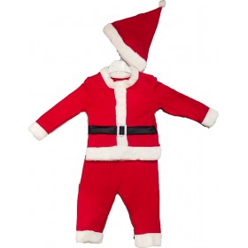 Χριστουγεννιάτικη Παιδική Στολή Άγιος Βασίλης Κόκκινη