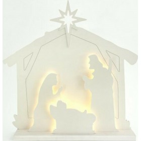 Φάτνη 45 Led με Μετασχηματιστή 71x70cm Φωτιζόμενη