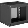 Intellinet Επιτοίχια καμπίνα για Rack 19" 9U (487x540x400) Μαύρο
