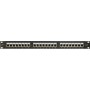 Pulsar Patch Panel 24 Ports FTP/Cat6 Μαύρο