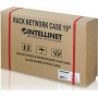 Intellinet Επιτοίχια καμπίνα Rack 19" 6U (370x570x450) Μαύρο