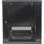 Intellinet Επιτοίχια καμπίνα Rack 19" 6U (370x570x450) Μαύρο