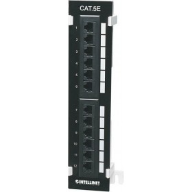 Intellinet Patch Panel Cat 5e UTP με 12 Ports Μαύρο Intellinet Patch Panel Cat 5e UTP με 12 Ports Μαύρο