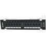 Intellinet Patch Panel Cat 5e UTP με 12 Ports Μαύρο