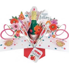 Ευχετήρια Κάρτα Suki 3D Pop-Up Birthday Bubbly POP181 Ευχετήρια Κάρτα Suki 3D Pop-Up Birthday Bubbly POP181