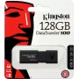 Kingston DataTraveler 100 G3 128GB USB 3.0 Stick Μαύρο