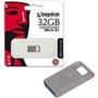 Kingston DataTraveler Micro 32GB USB 3.1 Stick Ασημί