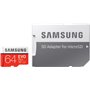 Samsung Evo Plus microSDXC 64GB U3 with Adapter