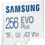 Samsung Evo Plus (2021) microSDXC 256GB Class 10 U3 V30 A2 με αντάπτορα