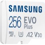 Samsung Evo Plus (2021) microSDXC 256GB Class 10 U3 V30 A2 με αντάπτορα