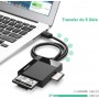 Ugreen Card Reader USB 3.0 για SD/microSD/MemoryStick/CompactFlashΚωδικός: 30231 