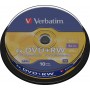 Verbatim Επανεγγράψιμα DVD+RW 4.7GB 10τμχΚωδικός: 43488 