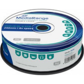MediaRange Εγγράψιμα DVD+R Dual Layer 8.5GB 25τμχΚωδικός: MR469 