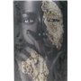 Inart Γυναικεία Φιγούρα Μάυρο/Χρυσό Πίνακας σε Καμβά 80x120cmΚωδικός: 3-90-859-0087 