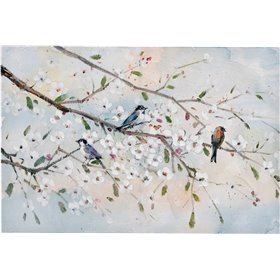 Inart Ανθισμένα Κλαδιά Πίνακας σε Καμβά 90x60cmΚωδικός: 3-90-006-0193 