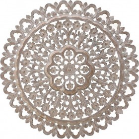 Inart Διακοσμητική Πινακίδα Τοίχου από Ξύλο 90x3x90cm Inart Διακοσμητική Πινακίδα Τοίχου από Ξύλο 90x3x90cm