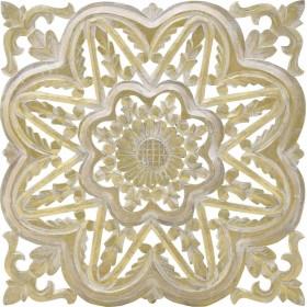 Inart Διακοσμητική Πινακίδα Τοίχου από Ξύλο 60x3x60cm Inart Διακοσμητική Πινακίδα Τοίχου από Ξύλο 60x3x60cm