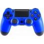 Doubleshock Ασύρματο Gamepad για PS4 Μπλε