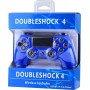 Doubleshock Ασύρματο Gamepad για PS4 Μπλε