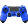 Doubleshock Ασύρματο Gamepad για PS4 Μπλε