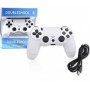 Doubleshock 4 Ασύρματο Gamepad για PS4 Λευκό