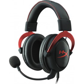 HyperX Cloud II Over Ear Gaming Headset με σύνδεση USB / 2x3.5mm Κόκκινο HyperX Cloud II Over Ear Gaming Headset με σύνδεση USB / 2x3.5mm Κόκκινο