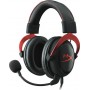 HyperX Cloud II Over Ear Gaming Headset με σύνδεση USB / 2x3.5mm Κόκκινο