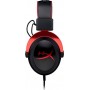 HyperX Cloud II Over Ear Gaming Headset με σύνδεση USB / 2x3.5mm Κόκκινο