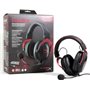 HyperX Cloud II Over Ear Gaming Headset με σύνδεση USB / 2x3.5mm Κόκκινο