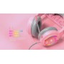 Havit Over Ear Gaming Headset με σύνδεση 2x3.5mm / USB Ροζ